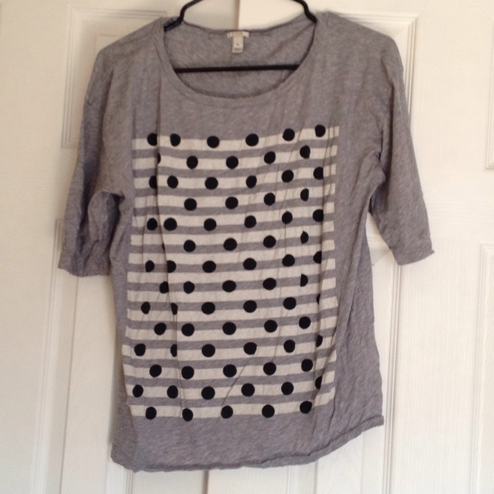 J.Crew Grey T-Shirt